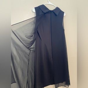Cape style dress